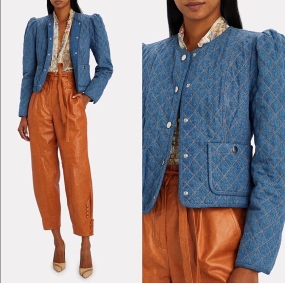 Veronica Beard Jackets & Blazers - Veronica Beard Quilted Denim Camilla Jacket Size XS